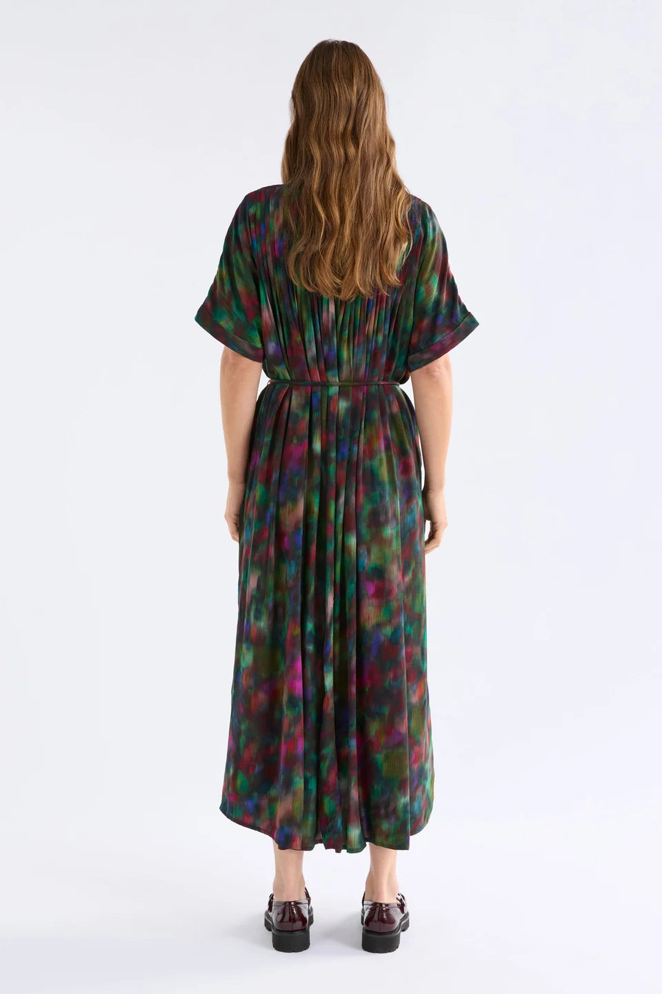 Elk The Label - Malo Shirt Dress - Jord Print