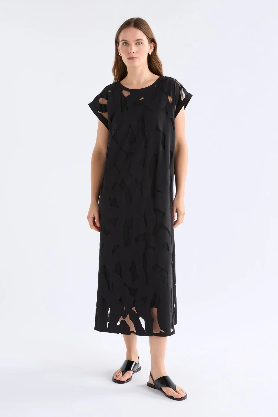 Elk The Label - Varr Burnout Dress - Black