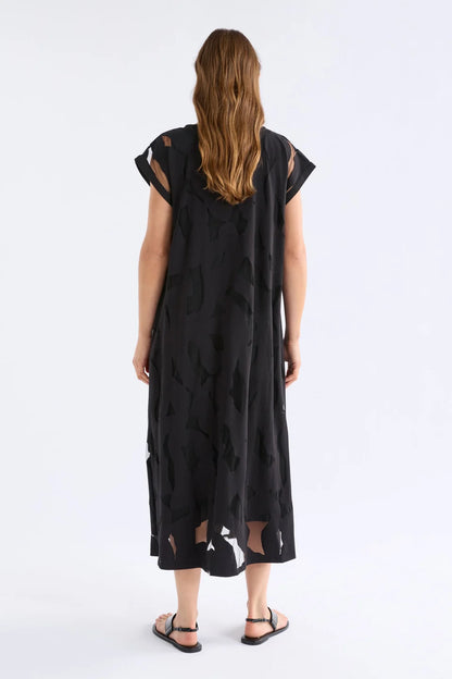 Elk The Label - Varr Burnout Dress - Black