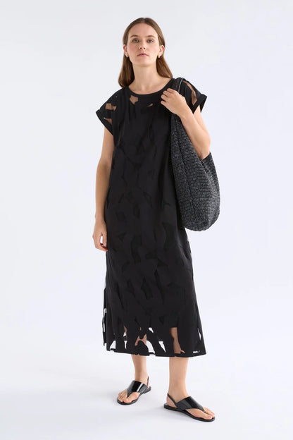 Elk The Label - Varr Burnout Dress - Black