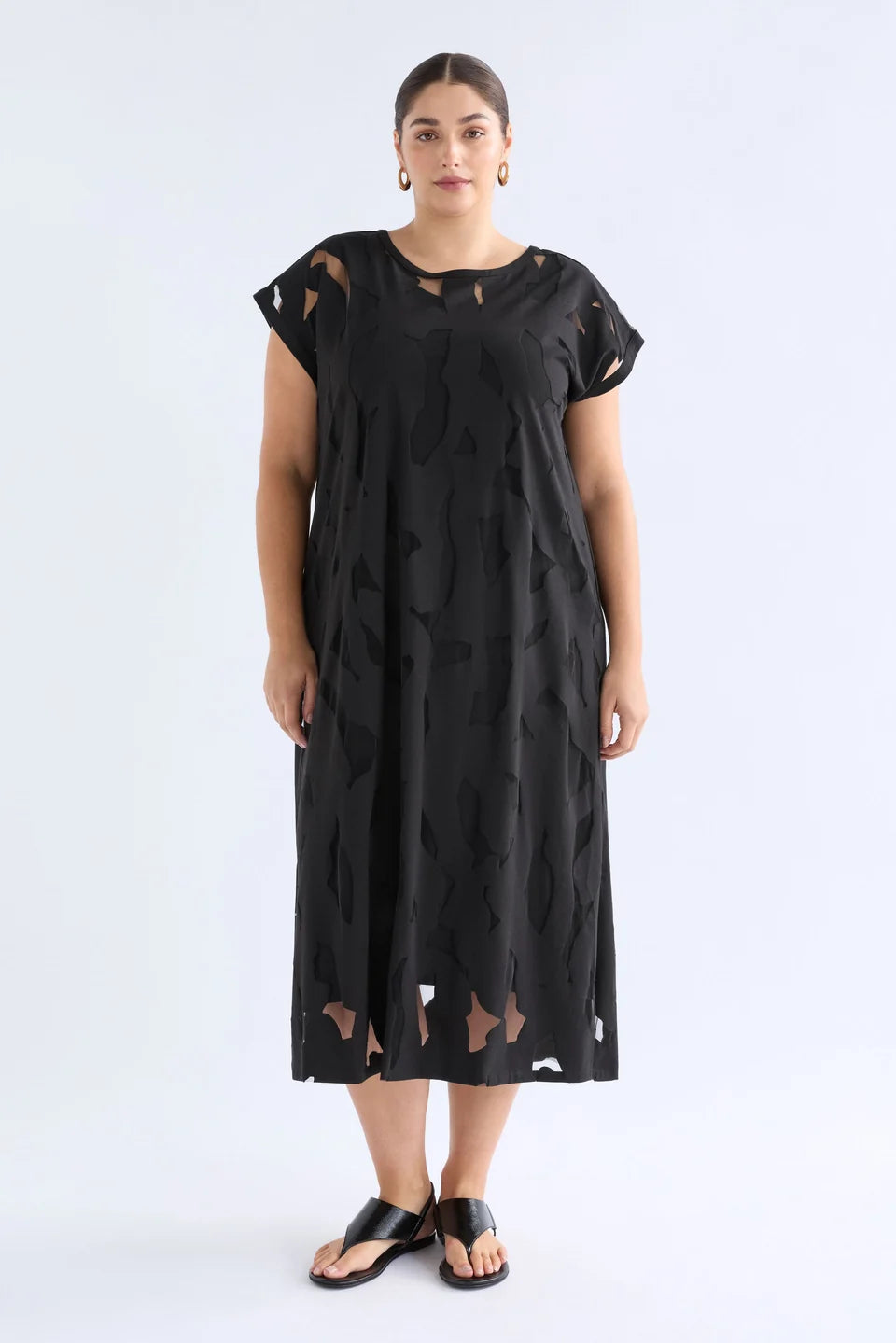 Elk The Label - Varr Burnout Dress - Black