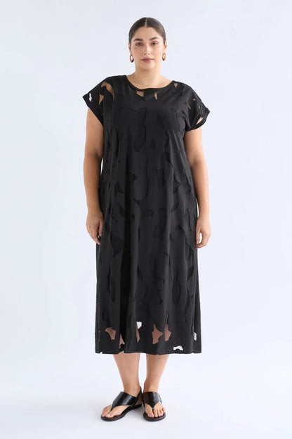Elk The Label - Varr Burnout Dress - Black
