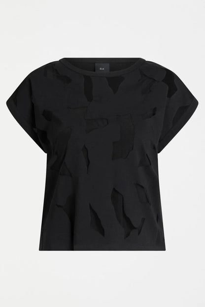 Elk The Label - Varr Burnout Top - Black