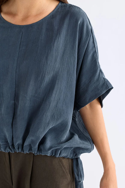 Elk The Label - Delme Top - Blue Steel