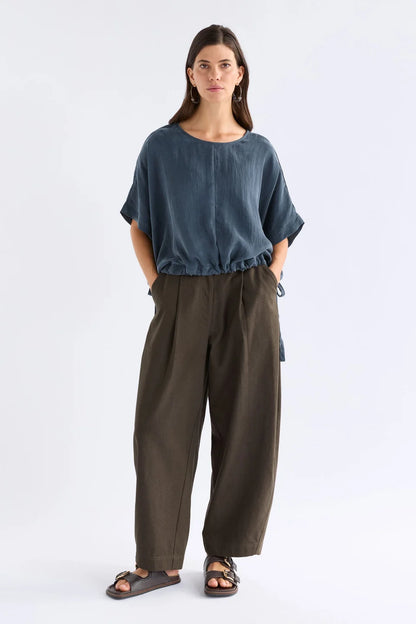Elk The Label - Delme Top - Blue Steel