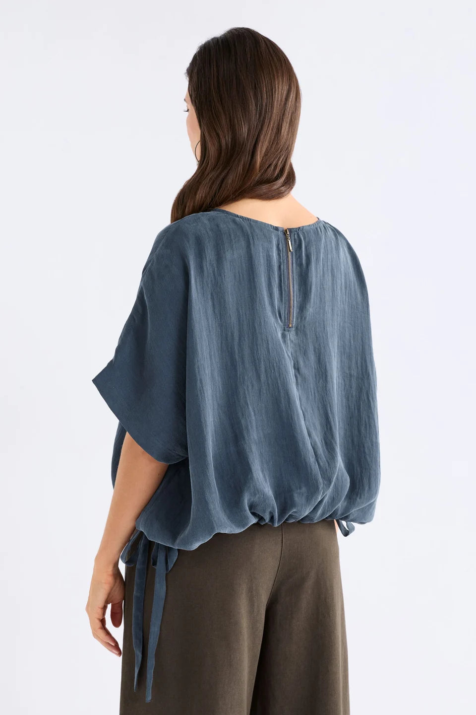 Elk The Label - Delme Top - Blue Steel