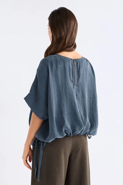 Elk The Label - Delme Top - Blue Steel