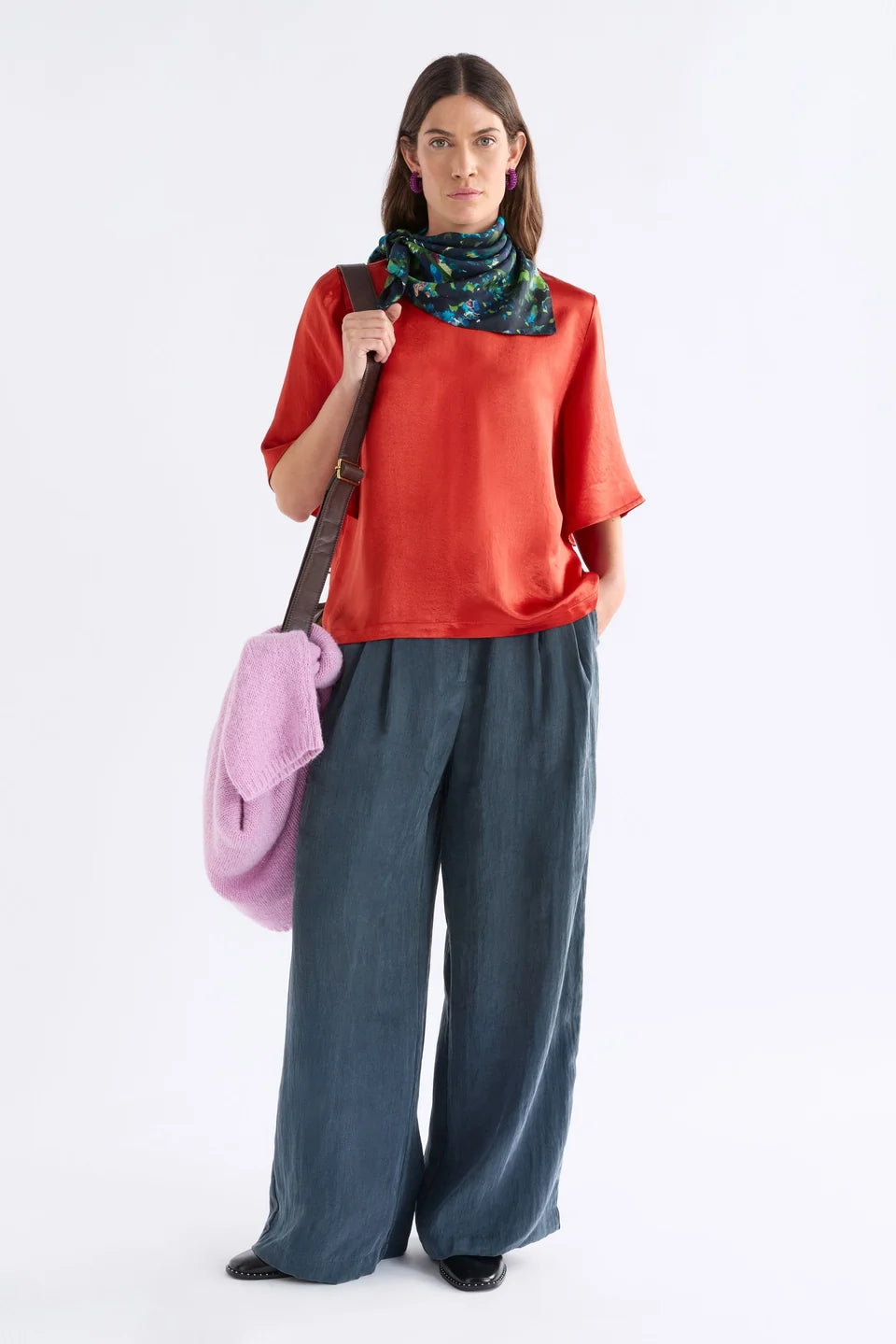Elk The Label - Delme Pant - Blue Steel