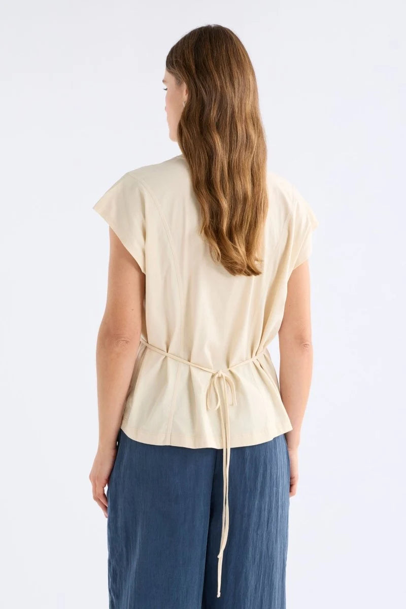 Elk The Label - Obers T-shirt - Pearl White