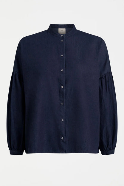 Elk The Label - Albez Shirt - Dark Blue Denim
