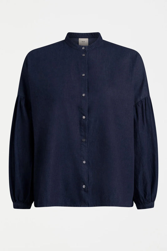 Elk The Label - Albez Shirt - Dark Blue Denim