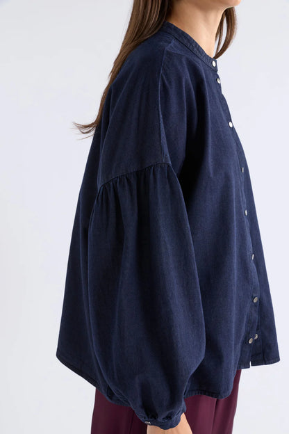 Elk The Label - Albez Shirt - Dark Blue Denim