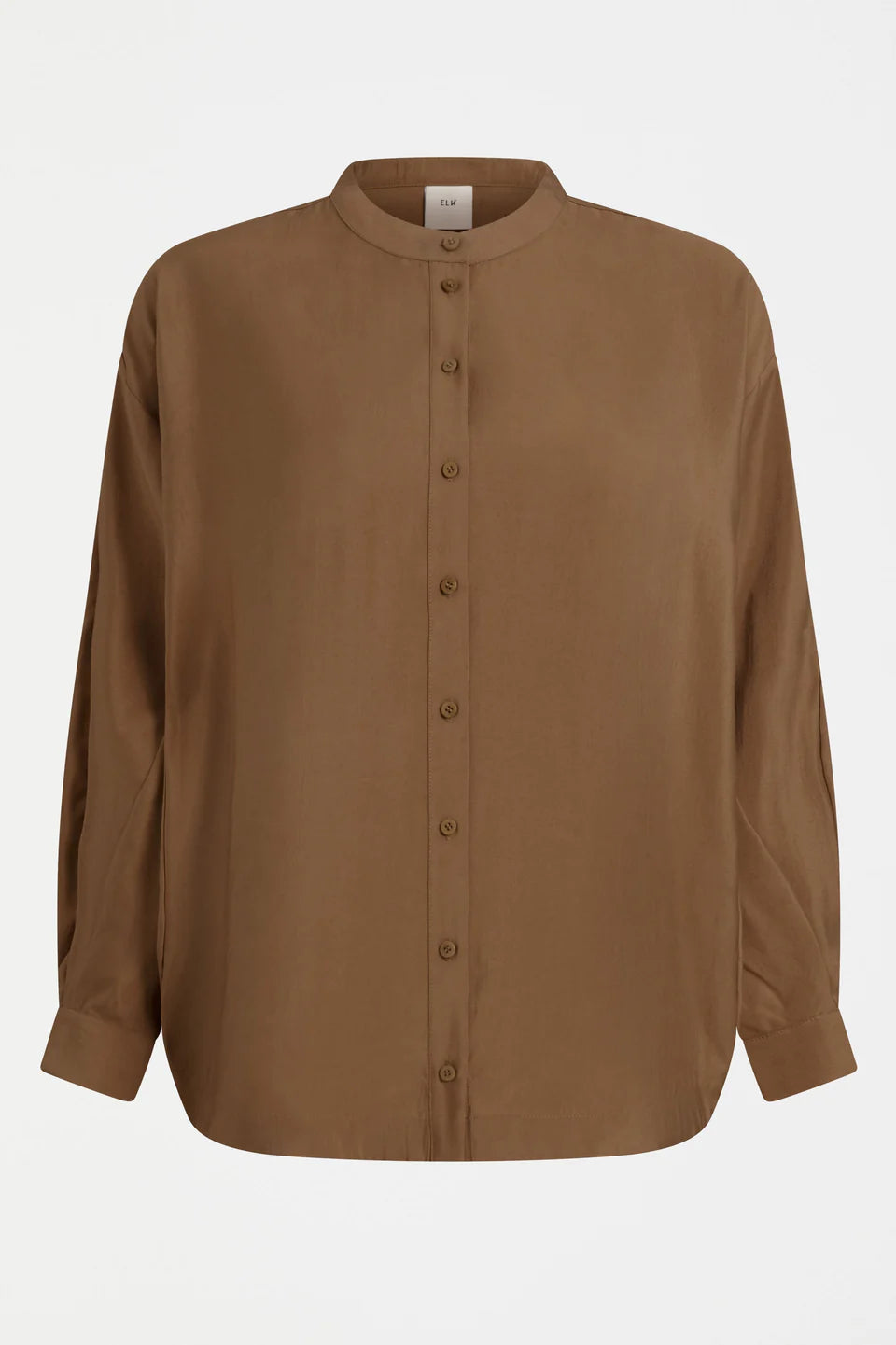 Elk The Label - Ahren Shirt - Dark Toffee
