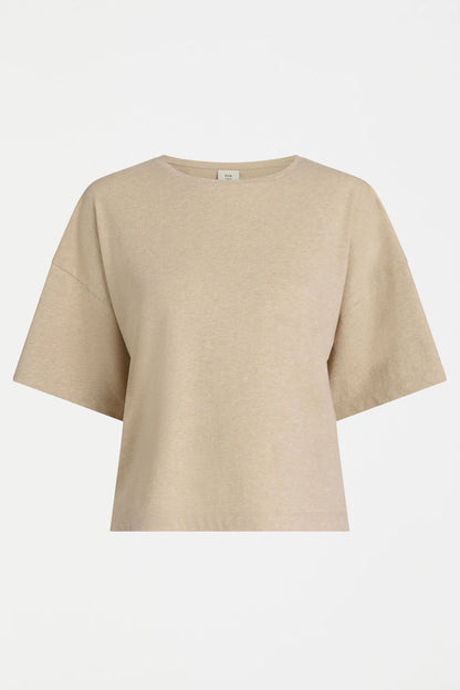 Elk The Label - Kovaa Tee - Oatmeal Marle