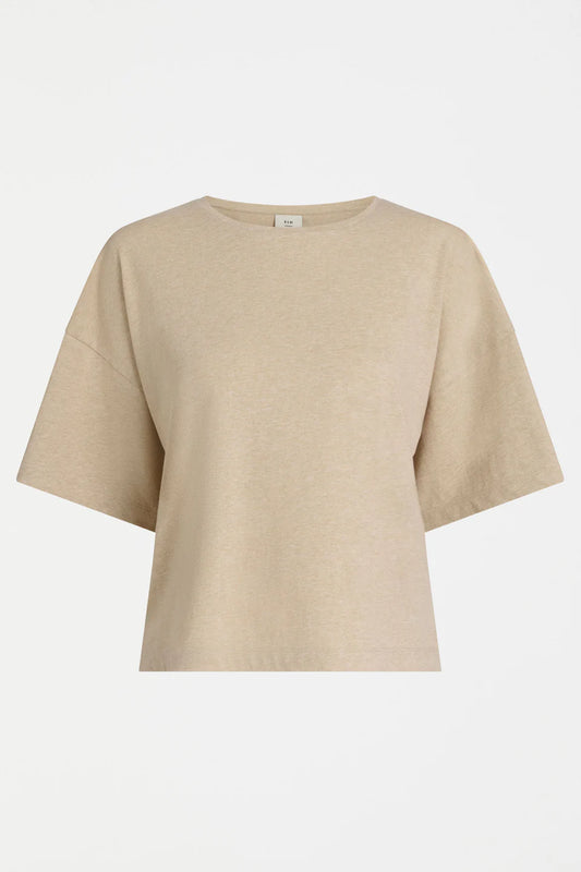 Elk The Label - Kovaa Tee - Oatmeal Marle