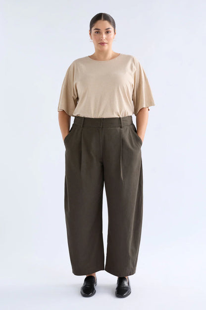 Elk The Label - Kovaa Tee - Oatmeal Marle