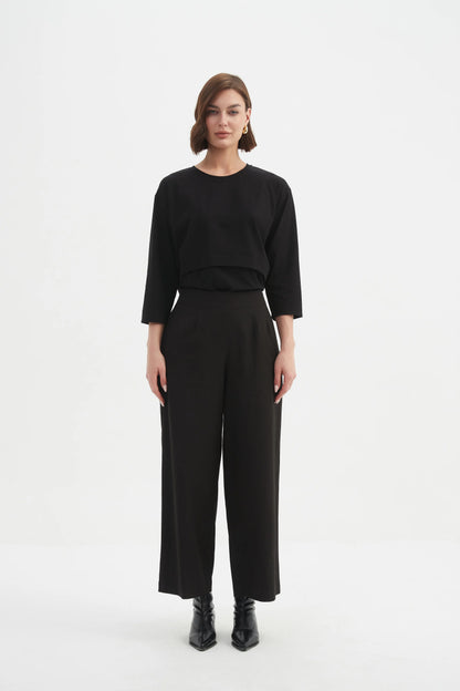 Tirelli - Classic Trouser - Long - Black
