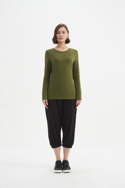 Tirelli - Long Sleeve Tshirt - Khaki