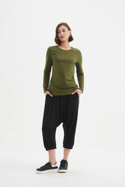 Tirelli - Long Sleeve Tshirt - Khaki