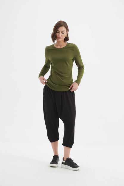 Tirelli - Long Sleeve Tshirt - Khaki