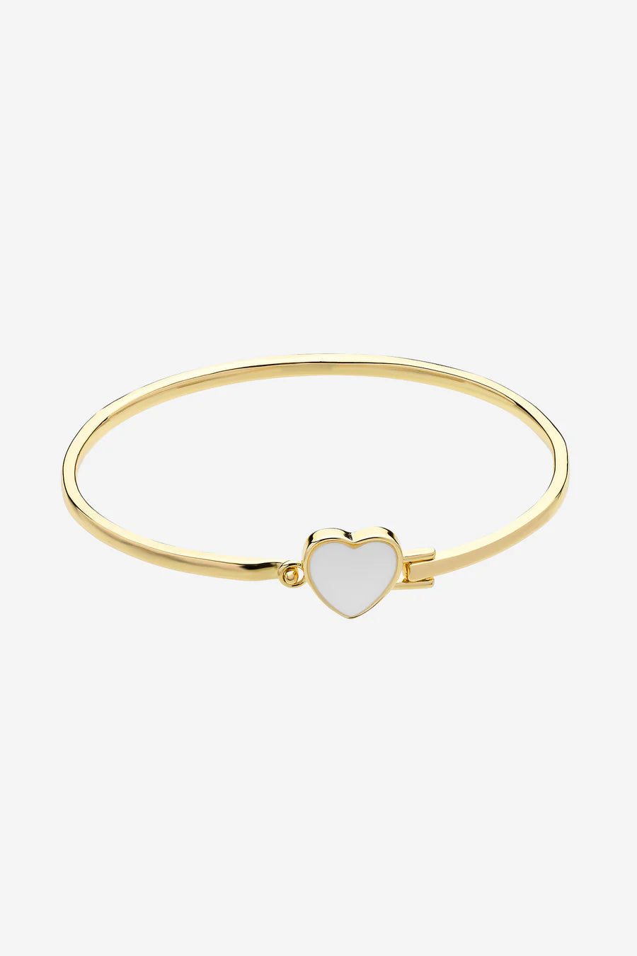 Liberte - Myra Heart Bangle - Gold