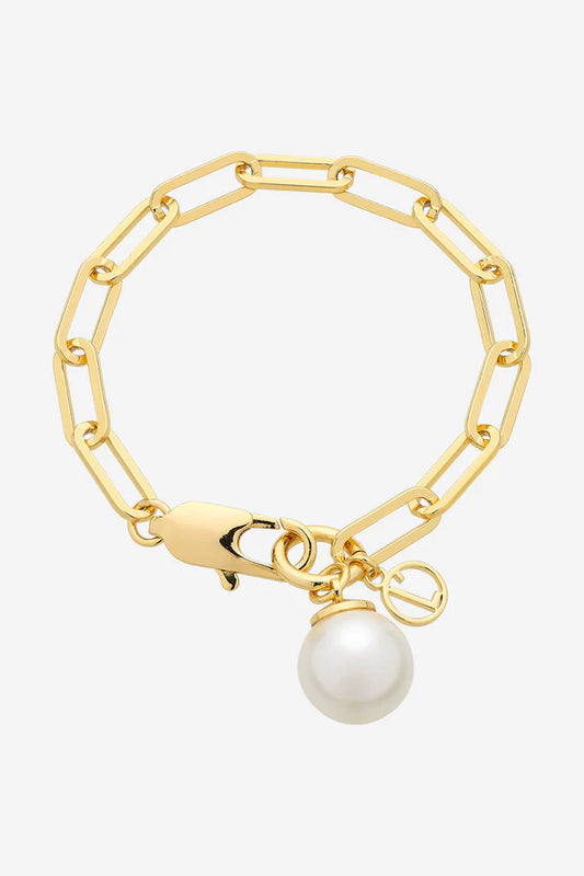 Liberte - Hayley Pearl Bracelet - Gold