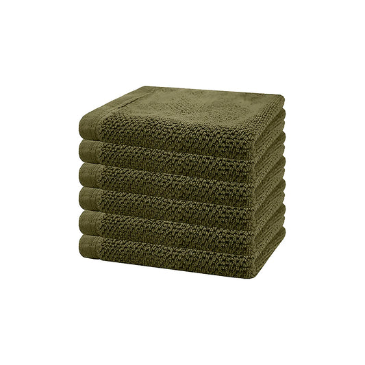 Bambury - Angove Face Washer - 33x33cm - Olive