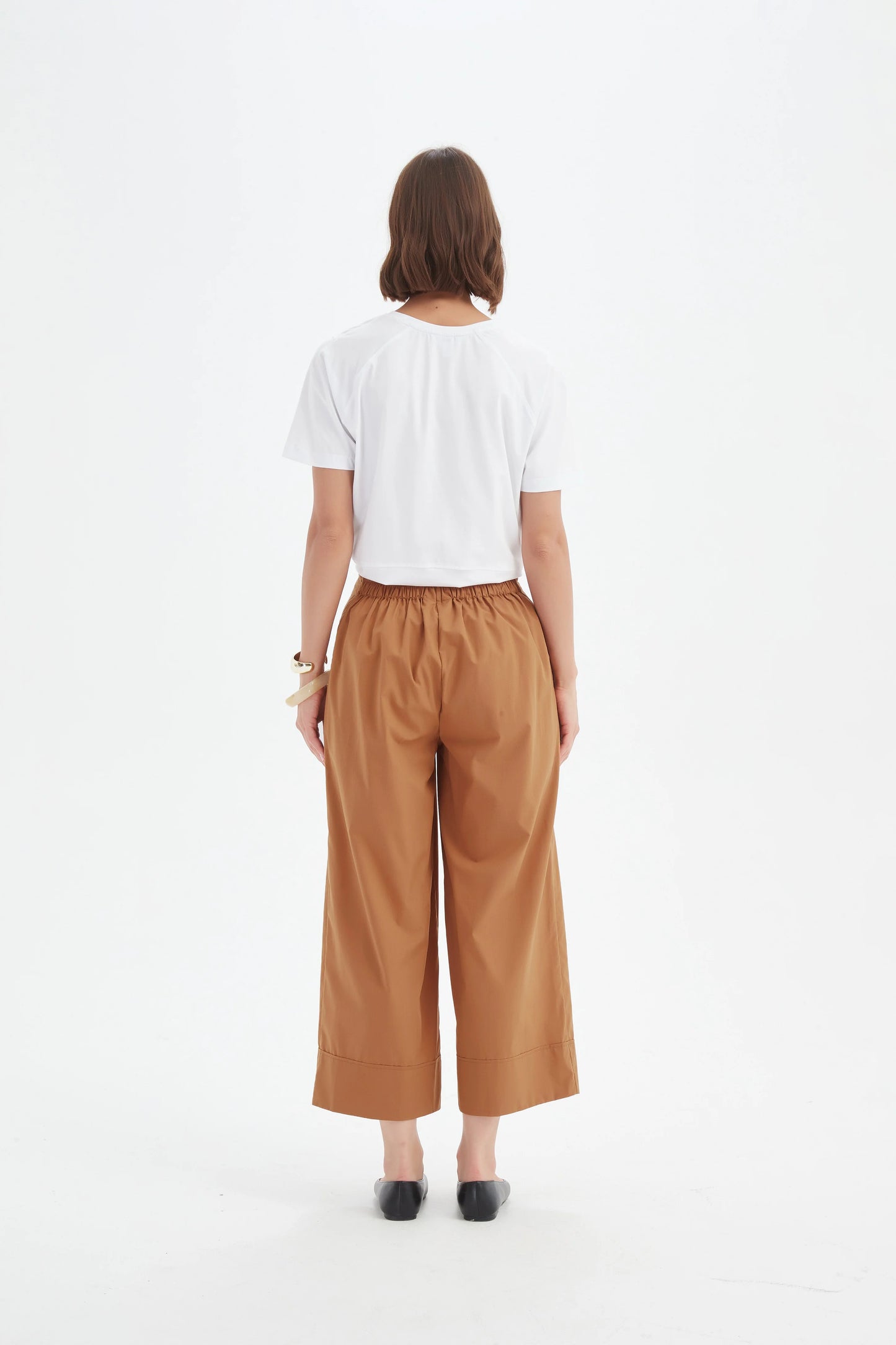 Tirelli - Classic Lyocell Pant - Russet