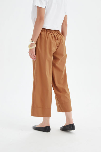 Tirelli - Classic Lyocell Pant - Russet