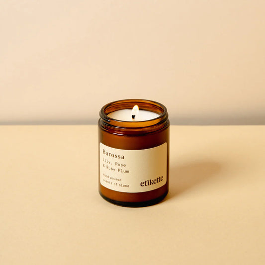 Etikette - Candle - Barossa In Lily, Rose & Ruby Plum - 175ml