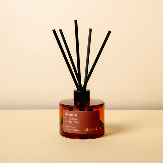 Etikette - Diffuser - Barossa In Lily, Rose & Ruby Plum - 200ml