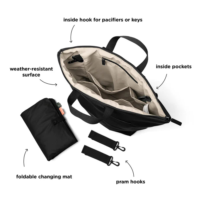 Done By Deer - Changing Backpack - Black