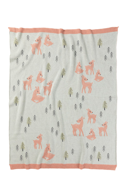 Indus Design - Baby Blanket - Delilah Deer