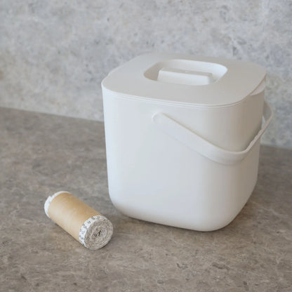 Designstuff - Compost Bin - 7 Litre - White
