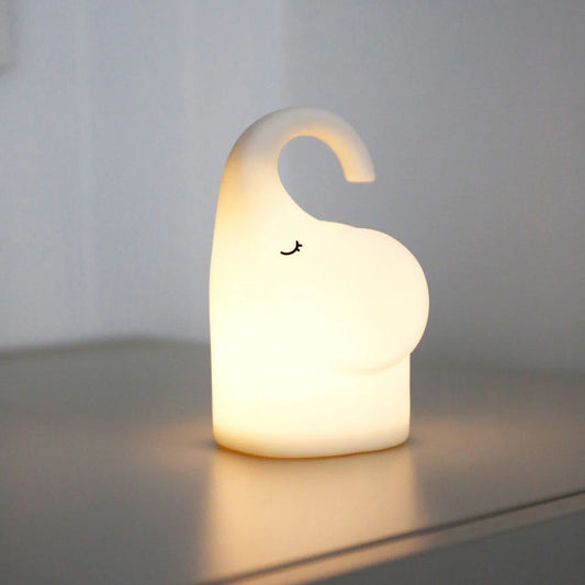 Designstuff - Elephant Night Lamp - White