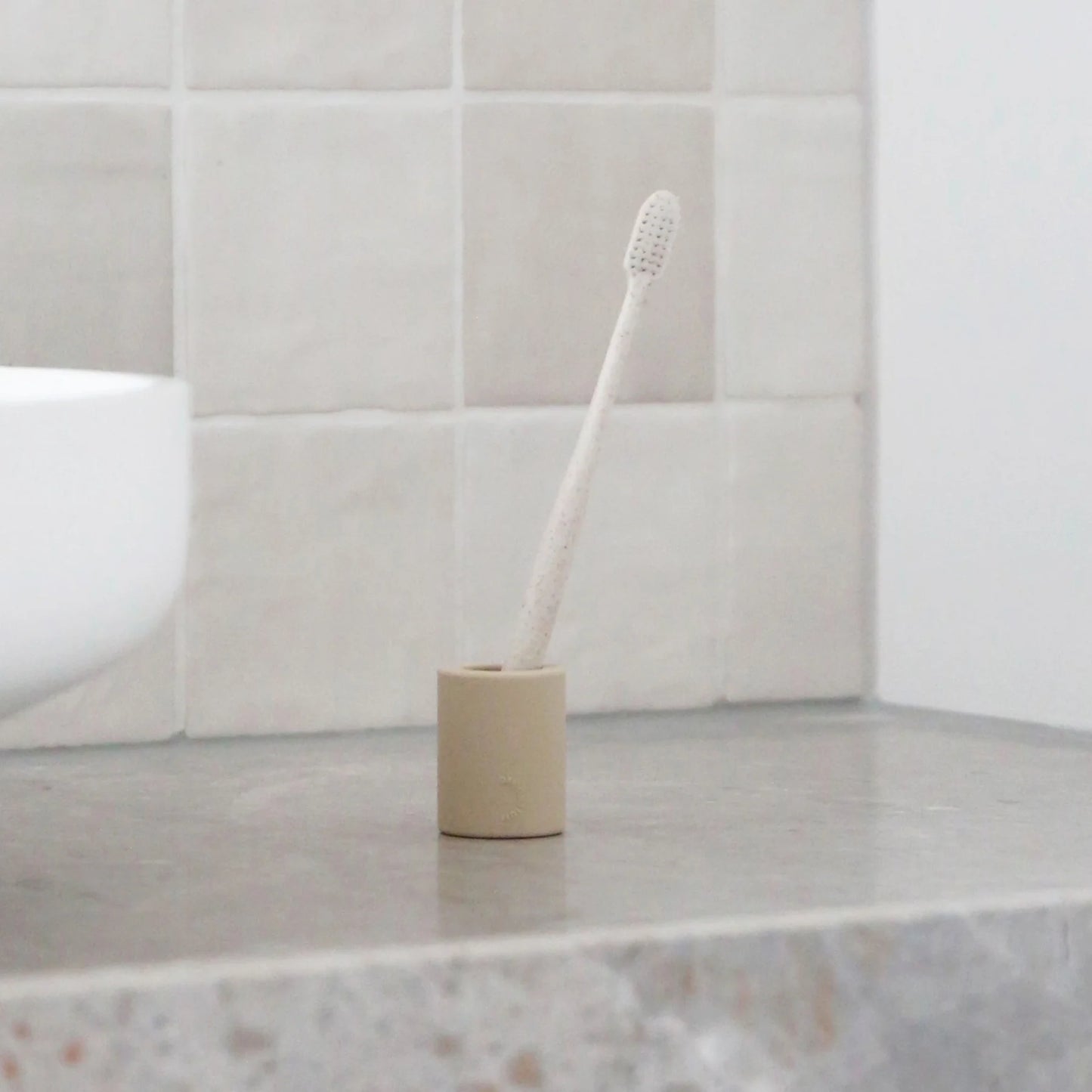 Designstuff - Wheatstraw Toothbrush - Sand