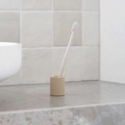 Designstuff - Wheatstraw Toothbrush - Sand