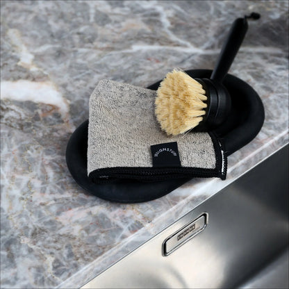 Designstuff - Bubble Silicone Tray - 22cm - Black