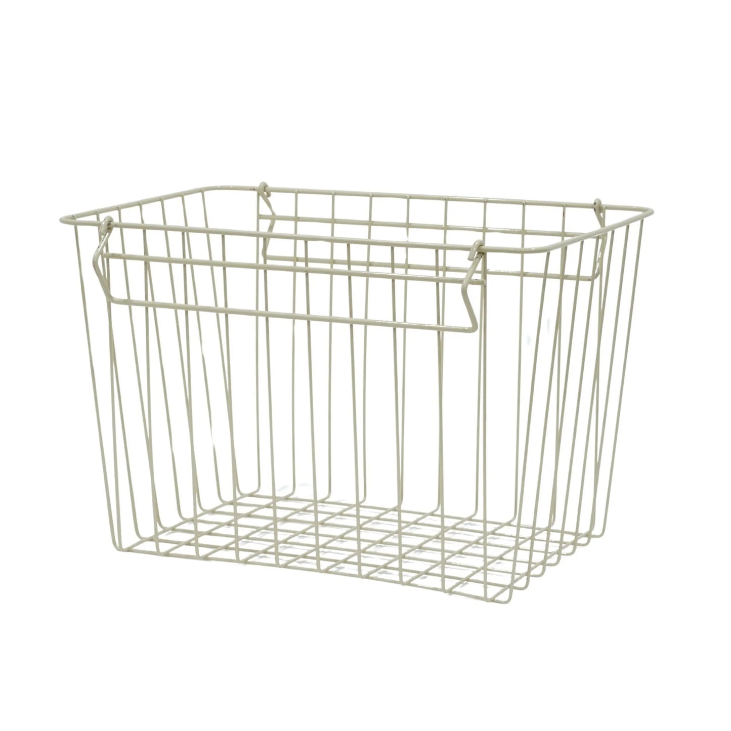 Designstuff - Metal Basket - Sand - Large