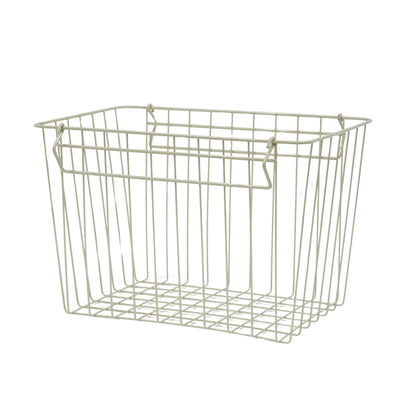 Designstuff - Metal Basket - Sand - Large