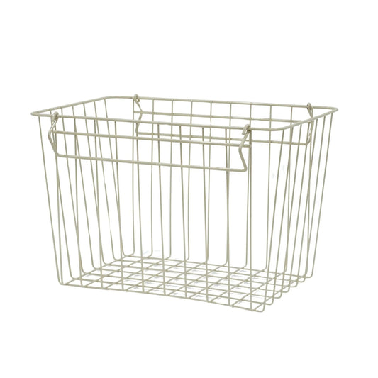 Designstuff - Metal Basket - Sand - Large