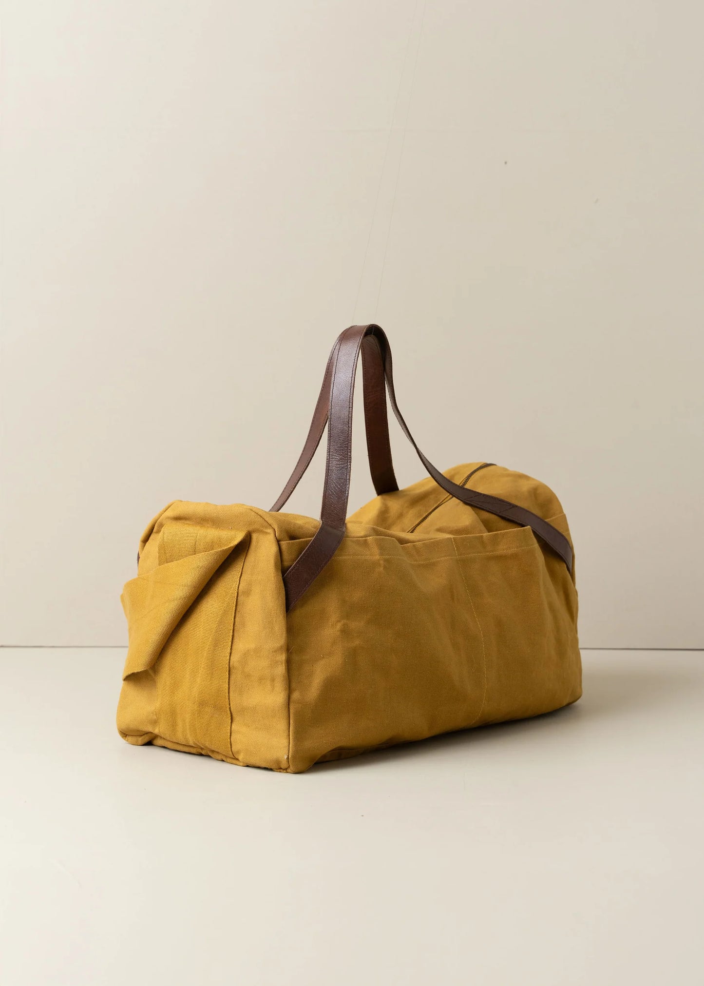 Saarde - Journey Duffle Canvas Bag - Mustard