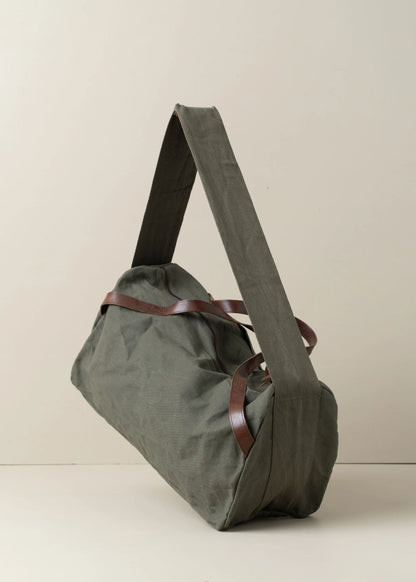 Saarde - Journey Duffle Canvas Bag - Olive