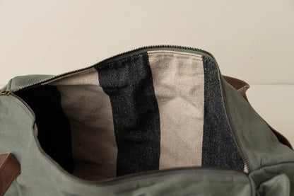 Saarde - Journey Duffle Canvas Bag - Olive