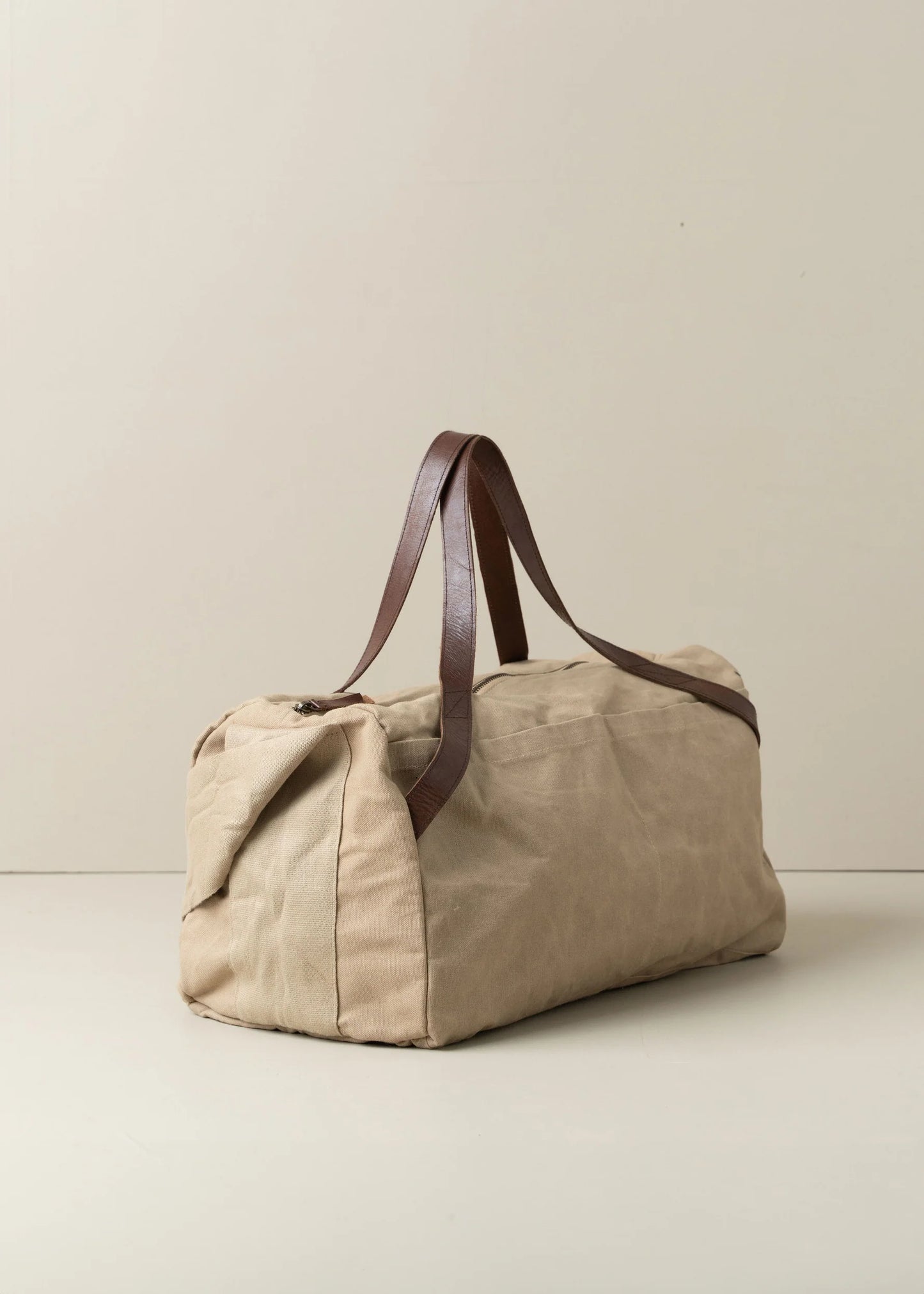 Saarde - Journey Duffle Canvas Bag - Clay