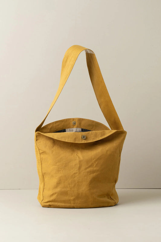 Saarde - Journey Canvas Tote Bag - Mustard