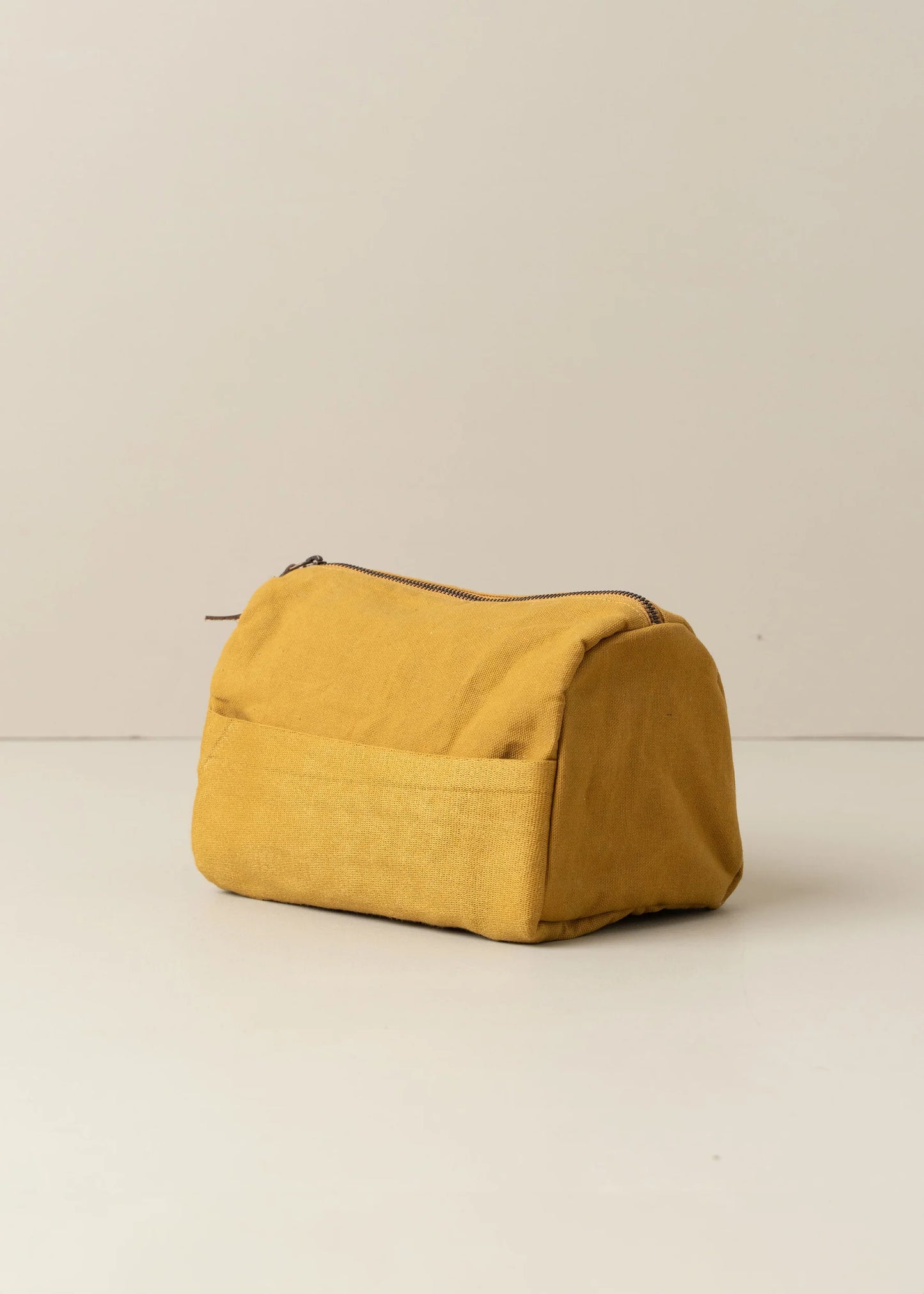 Saarde - Journey Toiletrycanvas Bag - Mustard