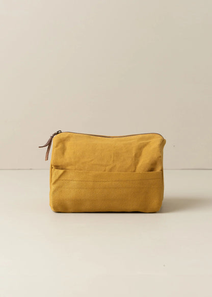 Saarde - Journey Toiletrycanvas Bag - Mustard