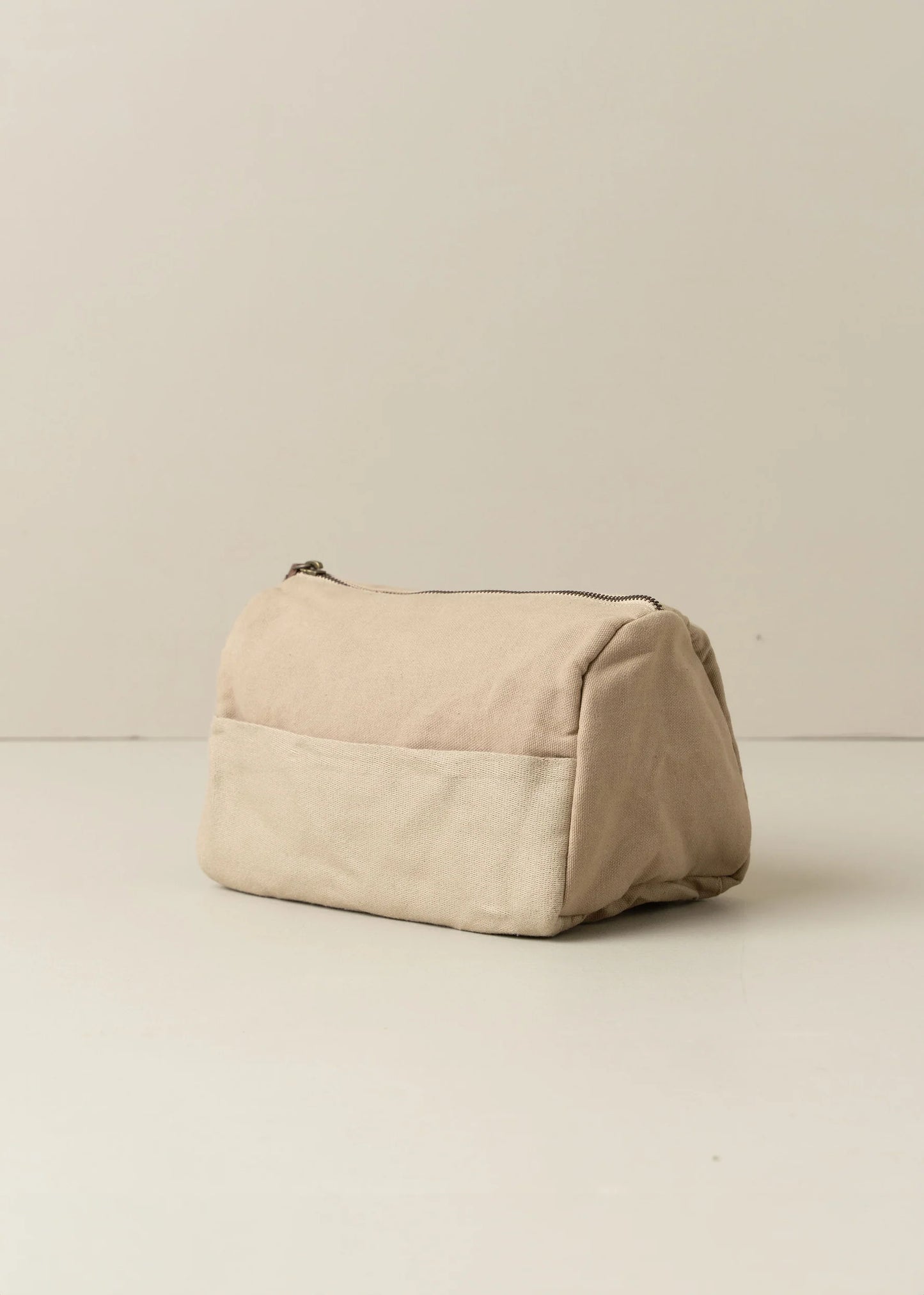 Saarde - Journey Toiletry Canvas Bag - Clay