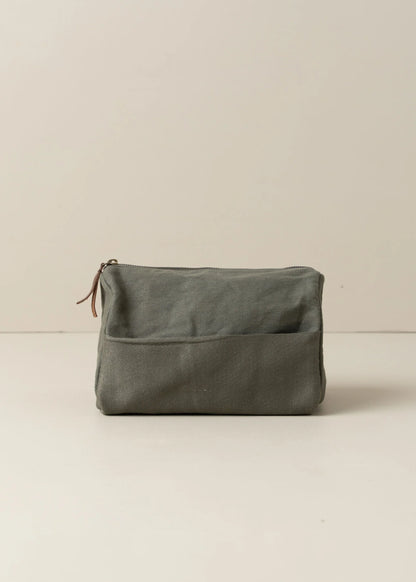 Saarde - Journey Toiletrycanvas Bag - Olive